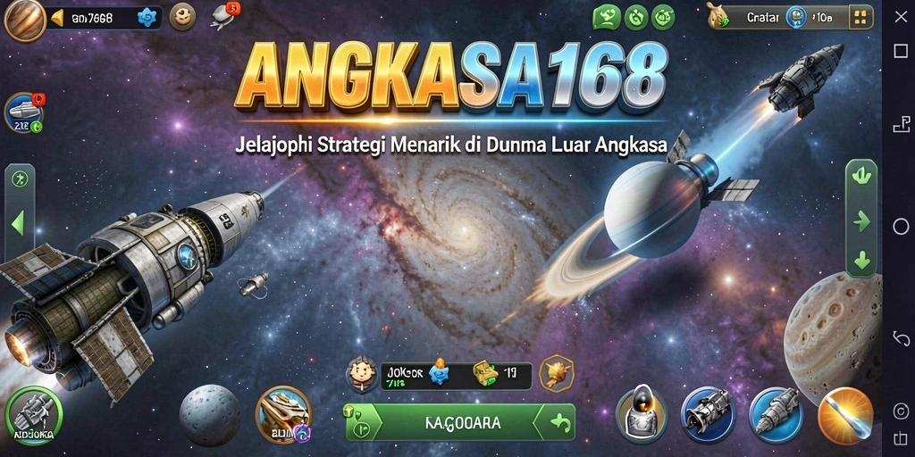 Tampilan gameplay menarik dari ANGKASA168 yang penuh strategi.