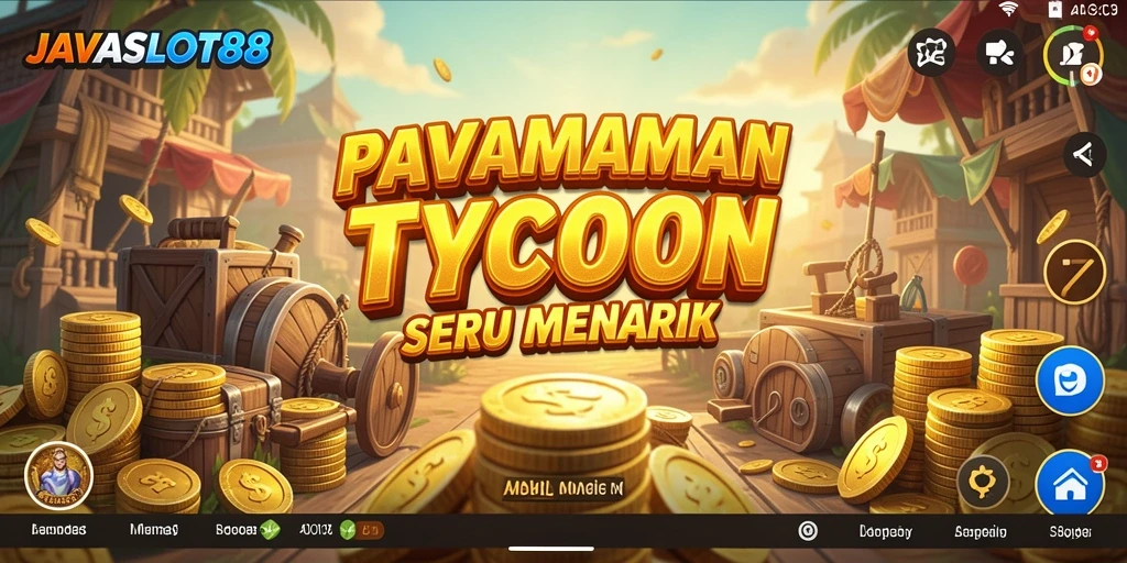 Tampilan gameplay menarik dari JAVASLOT88 yang memikat.