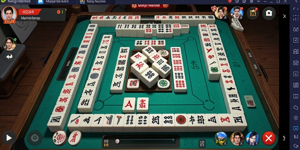 Tampilan gameplay K234 yang menarik dan penuh tantangan Mahjong.