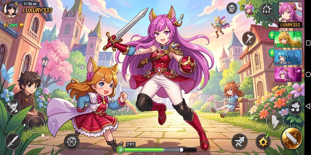 Tampilan screenshot dari gameplay LUXURY333 yang menarik.