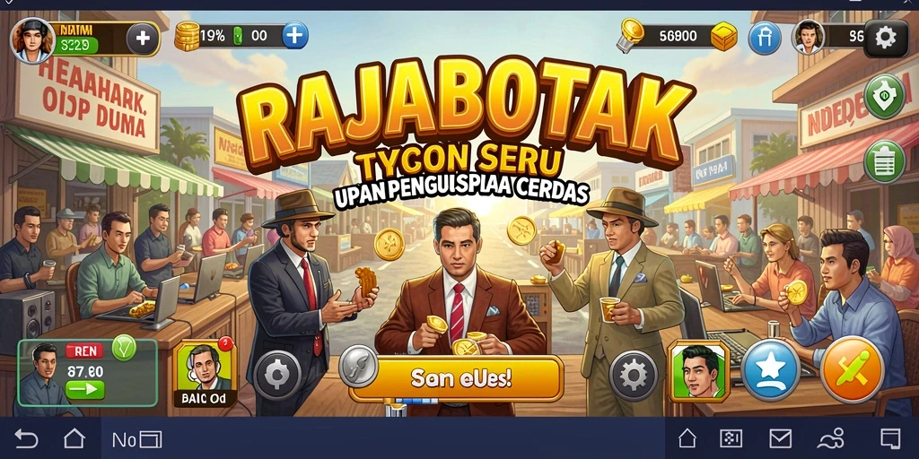 Tampilan gameplay RAJABOTAK yang menarik dan interaktif.