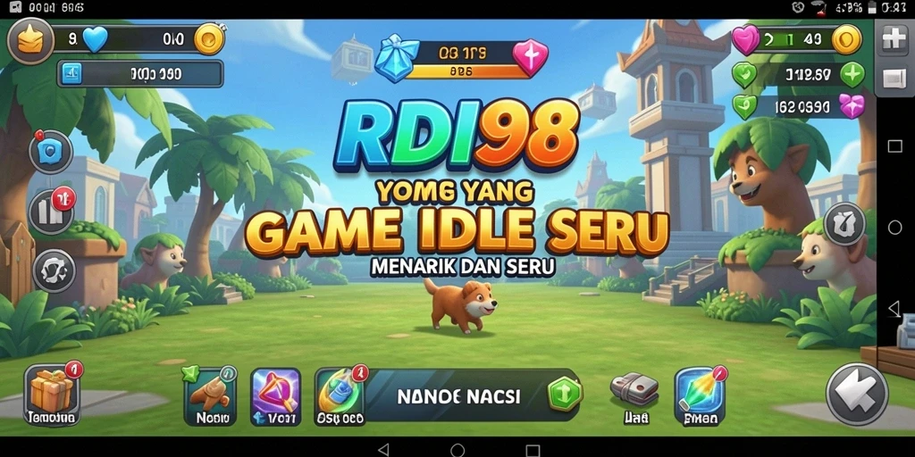Screenshot menunjukkan gameplay seru dan interaktif dari RDI88.