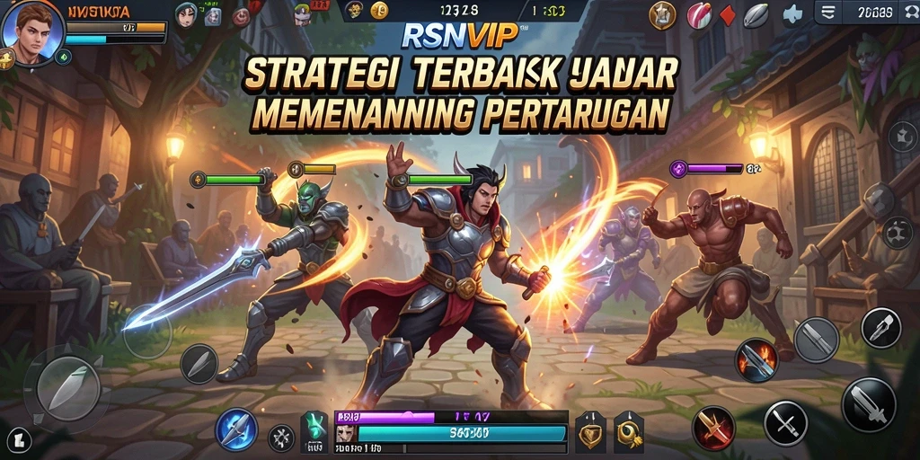 Tampilan gameplay RSNVIP menunjukkan strategi dan taktik yang mendebarkan.