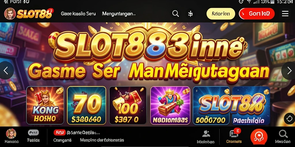 Tampilan screenshot permainan SLOT88 dengan grafis Kasino yang menakjubkan.